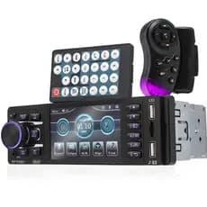 Multimidia 4 polegadas Tela Central Mp5 1din com Espelhamento Usb Bluetooth Controle