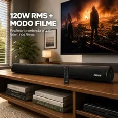 Soundbar Tomate 120W Bluetooth Home Theater MTS-2018