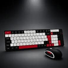 Kit Teclado E Mouse Sem Fio Wireles Recarregável Computador