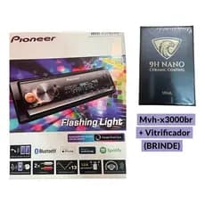 Pioneer Mvh-x3000br Bluetooth Usb + Vitrificador Falcon