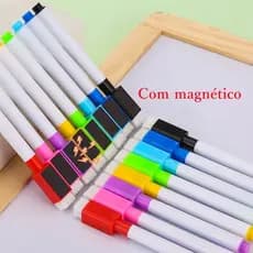 8 Cores Caneta Magnética Colorida Para Apagador Magnético De Quadro Branco Marcadora Apagável