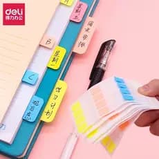 Planner Stickers Índice De Adesivos Tabs 3 Cores Bookmark Sticky Notes Home Material Escolar Suprimentos Divisórias