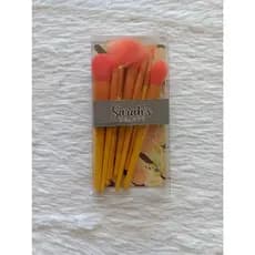 Conjunto de 10 pincéis de maquiagem blush sombra em pó contorno