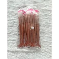 Kit 10 Pincel Sereia Maquiagem Blush Contorno Pó Sombra Promoção
