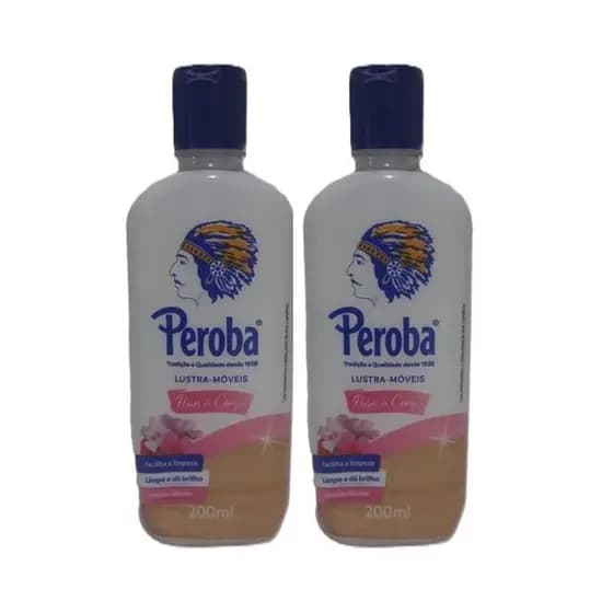 Kit Lustra Móveis Peroba Flores do Campo 200ml - 2 unidades