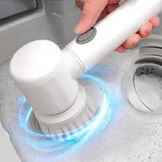 Escova De Limpeza Elétrica 5 Em 1 Multifuncional