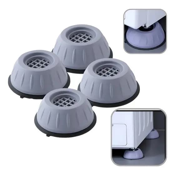 Pé Máquina De Lavar Nivelador Anti Vibração Lava E Seca