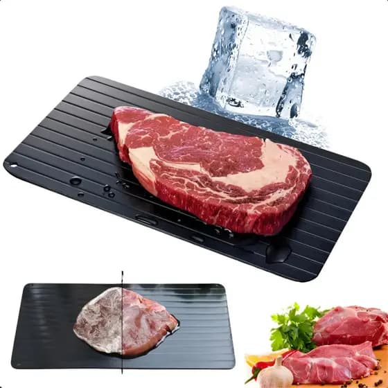 Tábua De Cozinha Para Descongelar  Rápido :Alimentos Prático e Resistente