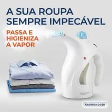 Ferro de Passar a Vapor Vertical Portátil 110V Remove Amassados Rápido