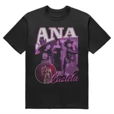 Camiseta Ana Castela cantor sertanejo 100% algodão fio 30.1 t-shirt camisa estilo casual para sair