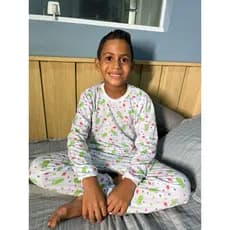 Combo com 2 Pijamas Sortido Infantil Masculino Manga Longa – Conforto para Noites Quentinhas