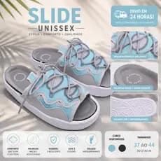 Chinelo S-Liga Offline Varias cores com palmilha confortável e atacador para ajuste Chinela e Sandália