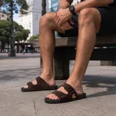 Chinelo Casual Birken Sandália masculina e Feminina Com fivela Chinela Slide Super Macia e confortável