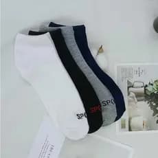 KIT 12 PARES DE MEIAS MASCULINO MULTICOLORIDO- CANO CURTO SPORT