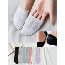 KIT COM 12 PARES DE MEIAS FEMININAS INVISIVEL - MEIAS RESPIRAVEIS 35-40