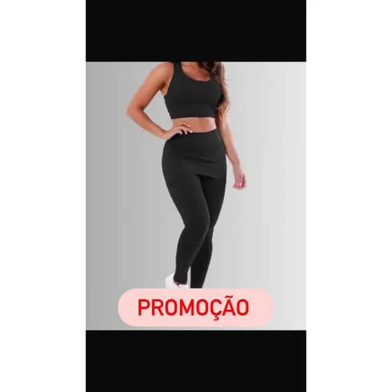 Conjunto Legging Tapa Bumbum Roupas Fitness Femininas Para Academia
