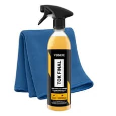 Cera Carnaúba Tok Final Spray Vonixx 500Ml + Toalha Microfibra 40x40