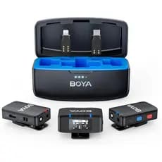 Microfone Lapela Boya BoyaMic iPhone, Câmera, Android, Preto