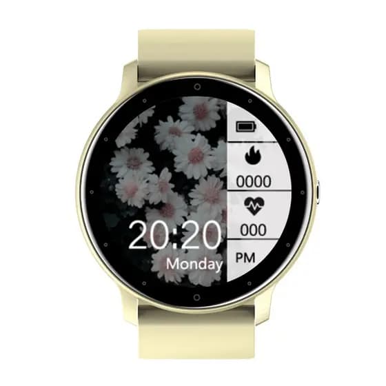 Smartwatch Zwear Zl02d Bt 4.0 Android Ios Tela 1.3 pol. Gold