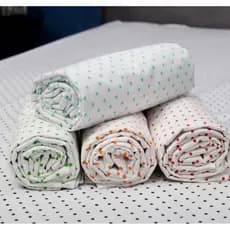 Lençol Coberta cobertor De Bolinha 2,20 x 1,80cm Cama Casal