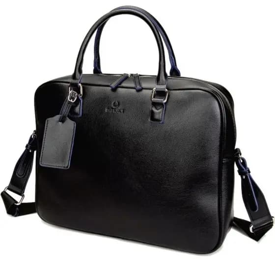 Pasta executiva com Porta notebook Couro sintético Pu Intract bolsa com porta notbook