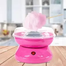 Mini Máquina Algodão Doce Elétrica Para Festa 110v Renda Extra Festas Evento Portatil Profissional+