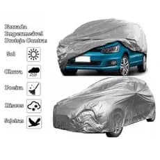 Capa Para Cobrir Carro Forrada 100% Impermeável Protege Sol Chuva Tratamento UV Super Capa