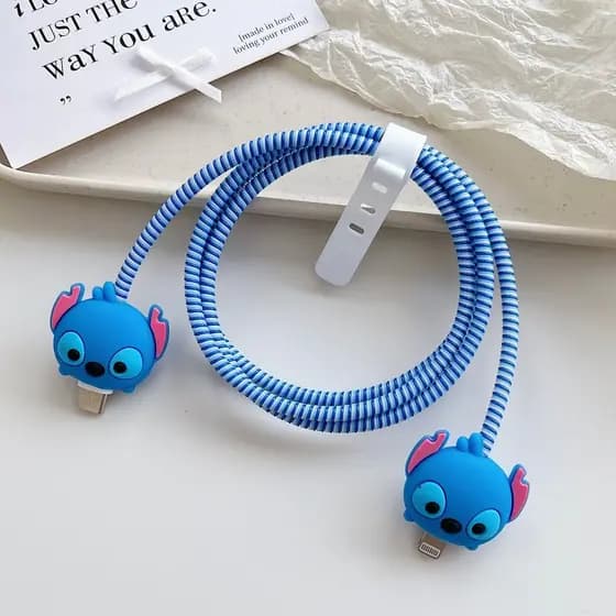 Novo Protetor De Cabo Do Carregador De Desenhos Animados Compatível Com IPhone 15 14 13 12 pro max 18W 20W Proteção Da L
