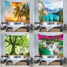 Tapeçaria boêmia para decoração de casa, tapeçaria para decoração de ambientes, tecido de fundo, tapeçaria estilo ins, t