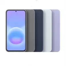 Capa De Telefone De Silicone Líquido Original Para Samsung Galaxy A57 5G , Protetora Macia À Prova De Choque De Cor Sóli