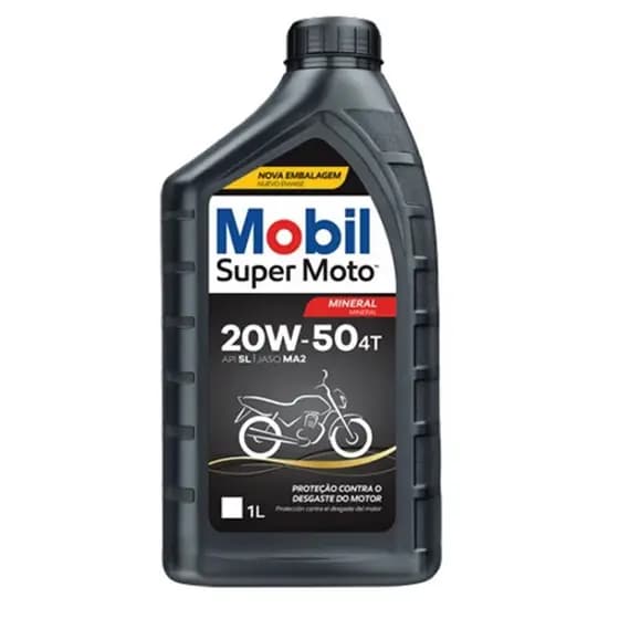 Óleo Mineral Mobil 20W50 4T