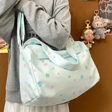 Estrela bolsa de ginástica portátil de grande capacidade esportiva bolsa de viagem de curta distância classe Commuter om
