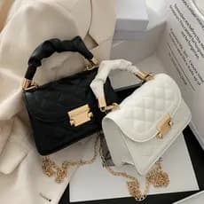 All-Match senhoras sacos novo estilo na moda moda moda corrente mensageiro saco portátil pequeno quadrado saco