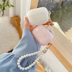 Padrão de concha adequado para airpods4 geração fone de ouvido capa protetora segunda geração 3 geração pro3 Apple Bluet