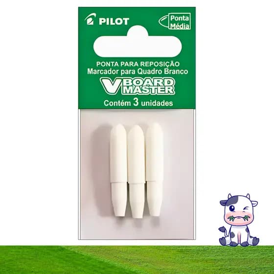 Ponta de Reposição WBTIP Para Marcador Recarregável de Quadro Branco WBMA V-Board Master Pilot