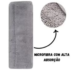 Refil do Rodo Mop Chenille Vassoura E Pano Em Microfibra