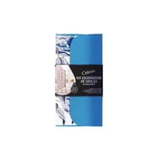 Kit Escorredor De Louças Microfibra 3 Unidades Celeste