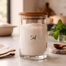 48 Etiquetas Minimalistas Adesivos Para Potinhos de Temperos Cozinha 5x2cm
