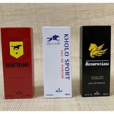 KIt com 3 perfumes masculino 100ml cada, fragrância importada
