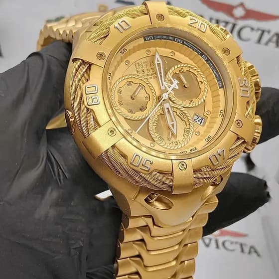 Relogio Masculino invicta Pesado Grande Thunderbolt Resistente 脿 脕gua Com Caixa