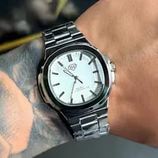 Rel贸gio Masculino e Feminino Dourado DHP Golden Executive  Modelo DHP-GX01 A莽o Inox Quartz Original Resistente聽脿聽脕gua