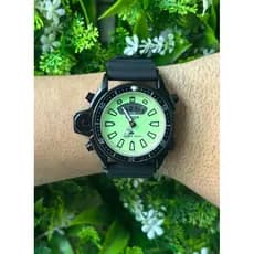 Rel贸gio Masculino Promaster Natulite Digital E Anal贸gico Com Fundo Luminoso
