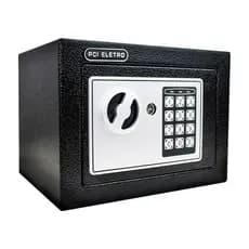 Cofre Eletrônico Digital Chave Senha Travas 13.5mm 3kg Novo
