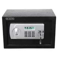 Cofre Display Eletrônico Digital Chave Senha 20mm 4kg 8l