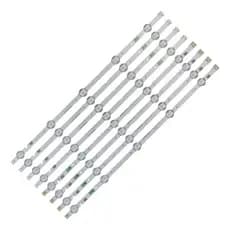 Kit 8 Barras De Led Compatível Com TV Un49j5200 Un49j5200ag