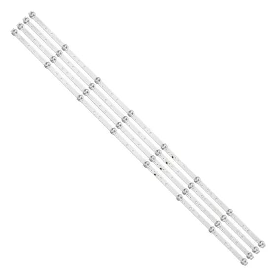 Kit 4 Barras de LED Compatível 50PUG6654/78 50PS69