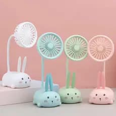 Mini Ventilador  De Mão E Mesa Usb (cor enviada aleatoriamente)