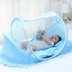 Mini Berço Portátil Infantil Confortável Mosqueteiro para Bebês