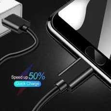 Cabo Usb Tipo C 30cm Cabo Pequeno Para Carregador Portátil