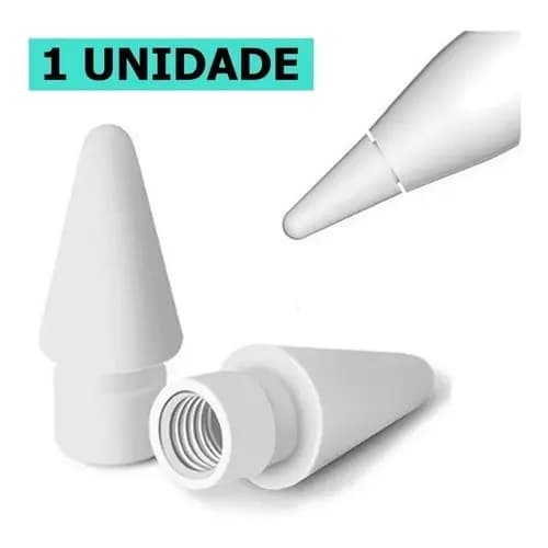 Ponta Aieach Apple Pencil Stylus Touch Geração 1 E 2 Geração - 1 Unidade
